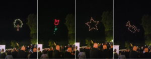 Drohnenshow Flossfest Gaildorf 2025