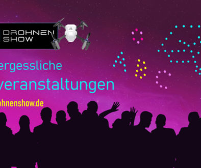 Drohnenshow der ultimative Höhepunkt für jede Schulveranstaltung