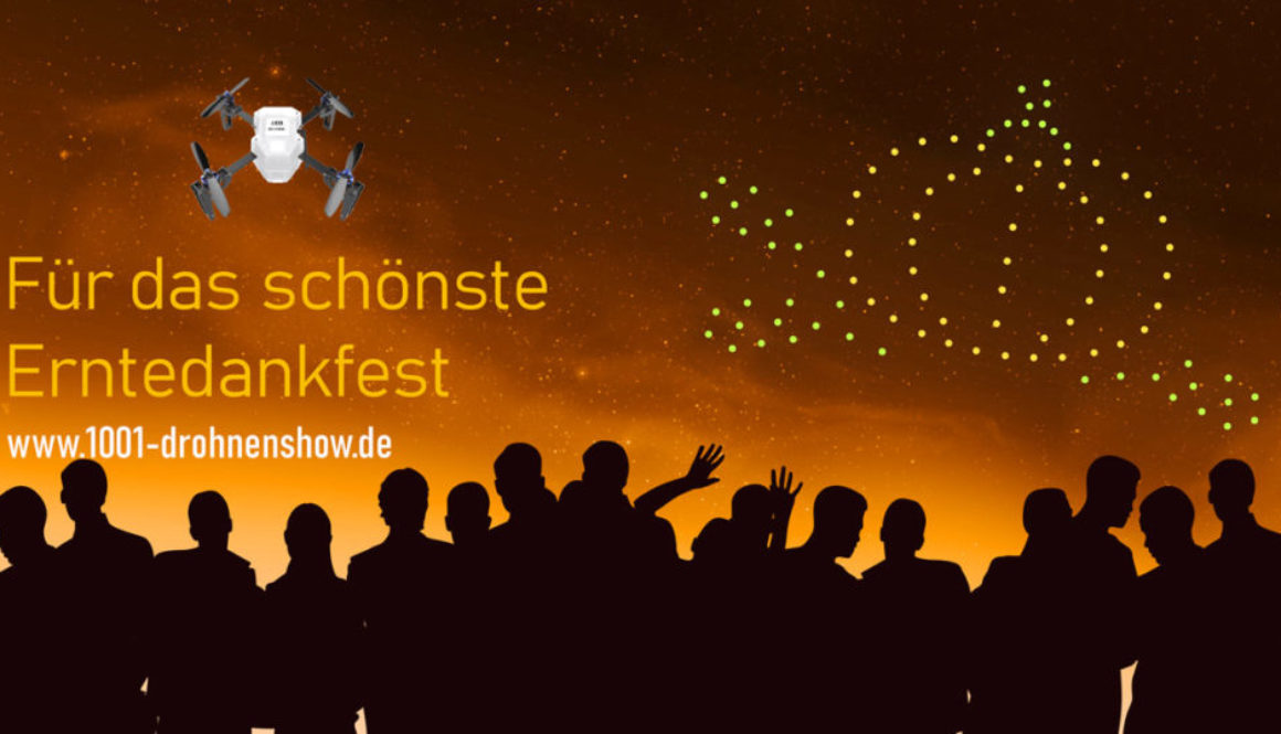 Erntedankfest mit dronenshow